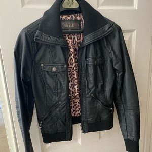 Leather jacket